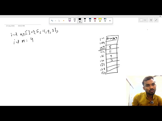 What Is Pointer In C In Hindi