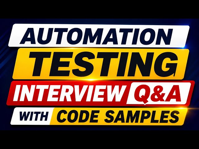🔥Code Samples , Selenium , Java , TestNG , Cucumber , Framework & Rest API Automation #testing #sdet