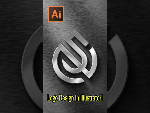 Unique Logo Design in Adobe Illustrator!