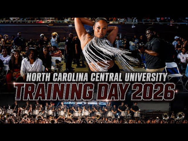 BandBruhZSS Presents NCCU Marching Band “ Training Day “ 2026. WATCH In 4K!!