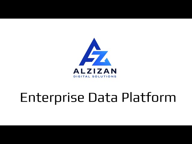 Demo walkthrough Enterprise Data Platform
