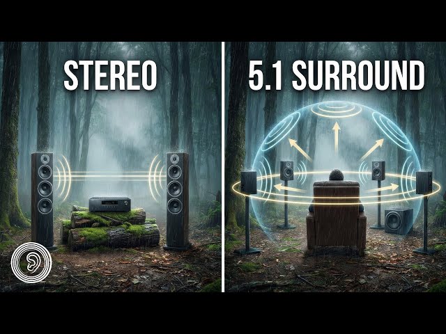 Stereo vs 5.1 Surround | Forest Ambience Comparison Test