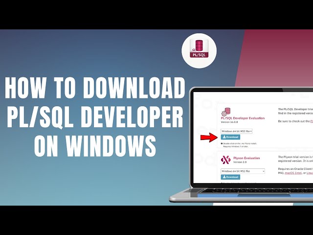 How to Download & Install PL/SQL Developer on Windows | Full Guide (2026)