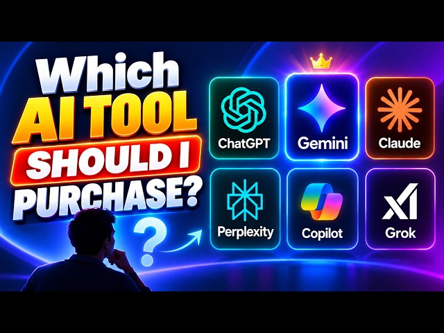 Which AI Tool Should You Purchase in 2026? ChatGPT vs Gemini vs Claude vs Perplexity | ICT Nuggest