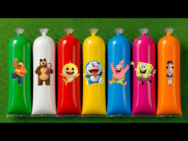 FINDING : Baby Shark, Doraemon, SpongeBob, Masha and the Bear, Patrick, Giant, Shizuka!