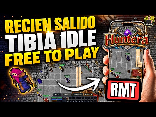 🚀 ¡RECIEN SALIDO! El NUEVO JUEGO GRATIS estilo TIBIA ¿Se puede ganar dinero? 🚀 Tutorial Completo
