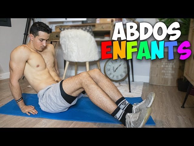 Exercices abdos pour les enfants !