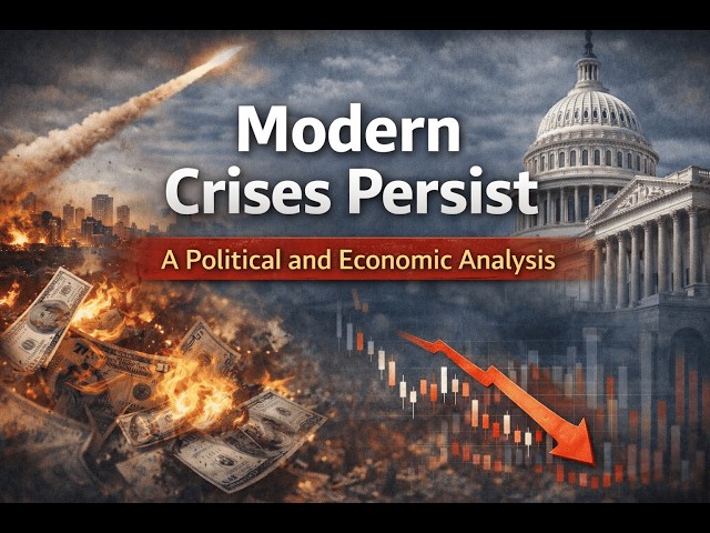 Why Modern Crises Persist: A Political and Economic Analysis of Power and Institutions