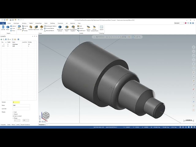 Mastercam Lathe 2025 Tutorials NIMS Part 2.11