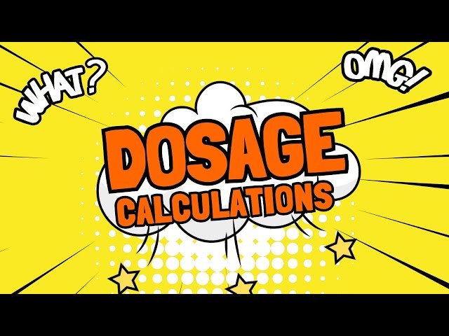 Dosage Calculation Tips for Nursing Students + Best Book Recommendation