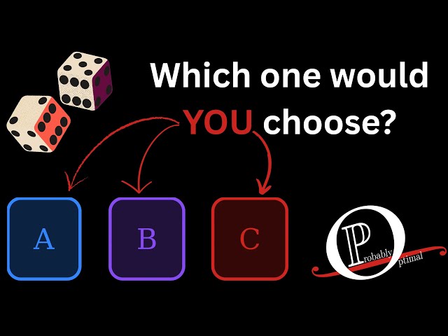 Probability Puzzle 004 - These Dice Games Look Equally Good… But Are They?