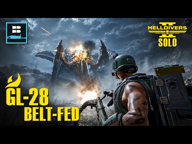 Helldivers 2 – The GL-28 Belt-Fed Turns Bugs Into Easy Mode | Solo Deathless | Super Helldive