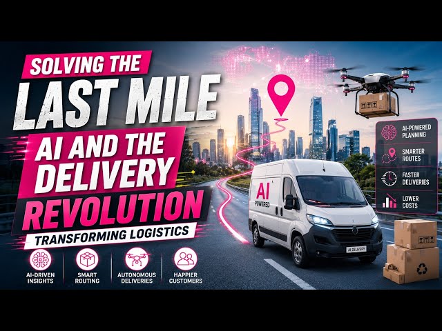Solving the Last Mile | AI and the Delivery Revolution Transforming Logistics | Uplatz