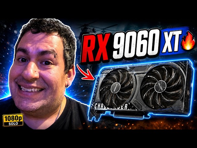 RX 9060 XT 🔥 Probada en 1080p | ¿Cuántos FPS da?