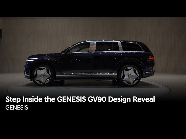 Step Inside the Genesis GV90 and GV90 Neolun Design Reveal