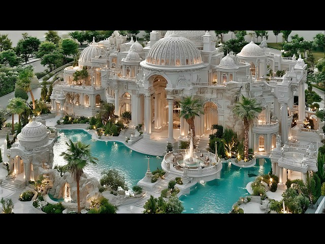 Timeless Palaces of Wealth: Explore Mansions Where Grandeur and Grace Define Every Detail