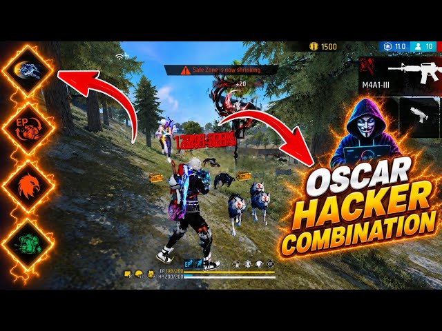 BR Ranked Best Character Combination || Oscar's Best Character Combination