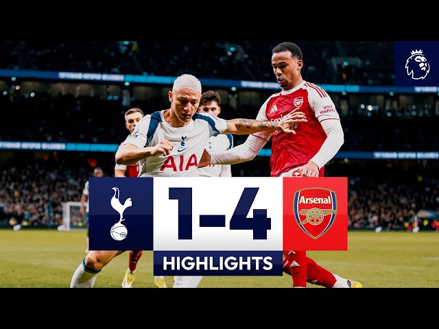 Spurs 1-4 Arsenal | Premier League Highlights