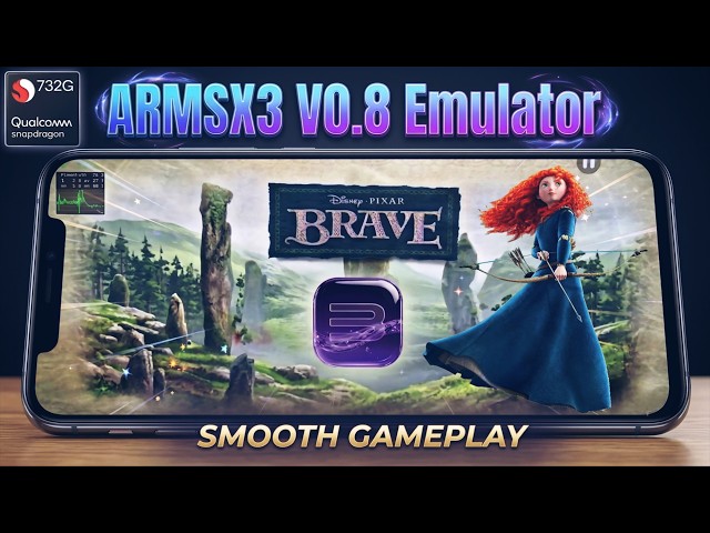 Brave The Video Game (HD) Gameplay | ARMSX3 (PS3) Emulator Android 2026