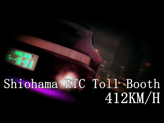 Night Runners Shiohama ETC Toll Booth 412Km/h | K6 NA