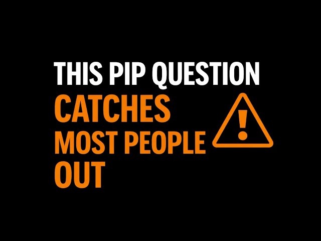 This PIP Question Catches Most People Out (Don’t Get It Wrong)