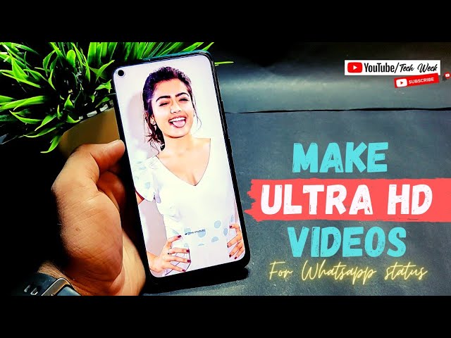 Make HD Whatsapp status Videos : Remini App  #1