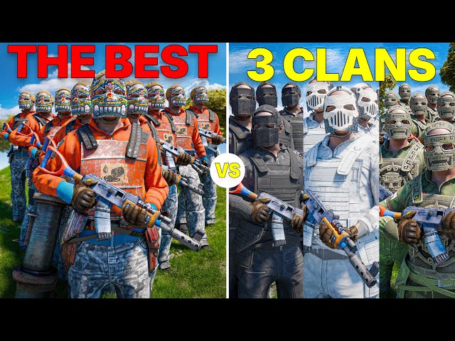 Can the BEST CLAN in Rust Defend Vs A 100 Player CLAN Merge?