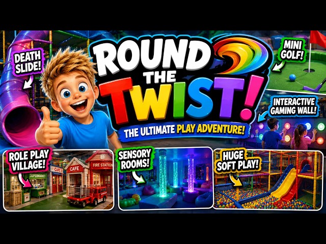 Round The Twist Soft Play Adventure! 🤩 The BEST Indoor Play Centre?! | Spark Adventures