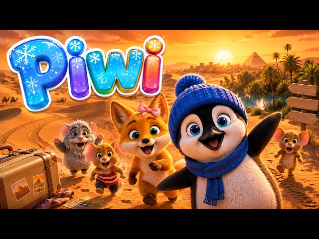 Piwi, the Penguin Who Traveled to the Desert | Magic Grandma