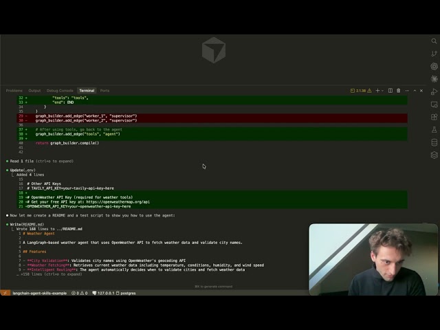 Agent Skills for LangChain - Quick Tutorial & Showcase (Codex, Claude Code, AI)