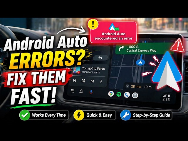 Android Auto Problems in 2026? Here’s How to Fix Them FAST!