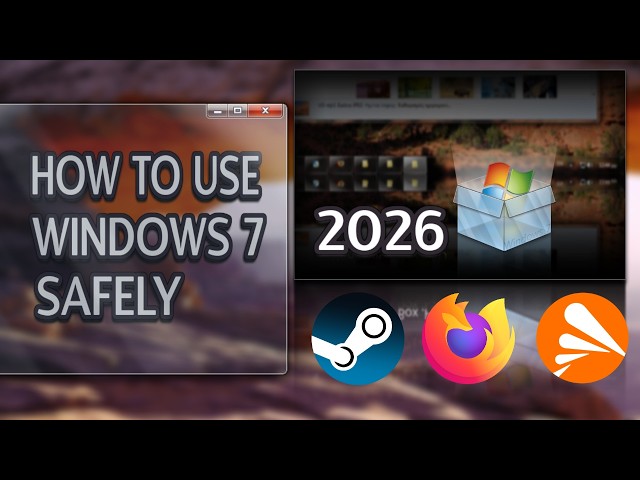 How to safely use Windows 7 in 2026 and beyond