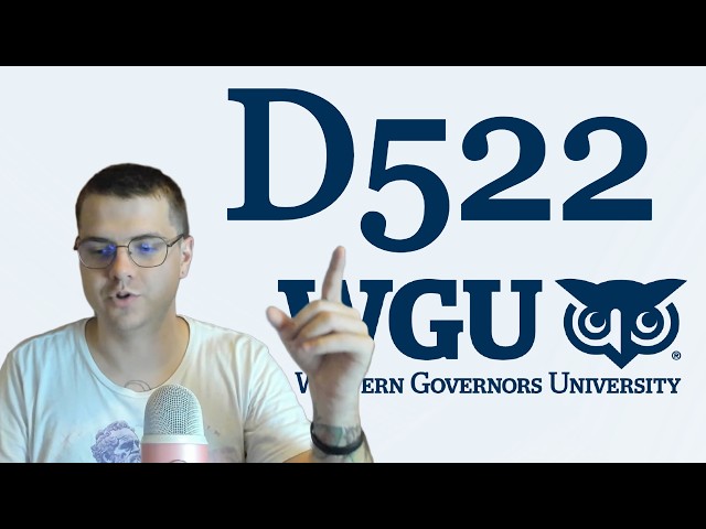 WGU D522 Python for Network Automation course review