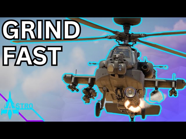 The BEST Way To Grind Helicopters In War Thunder!!! - Get 400k RP In 16 Matches