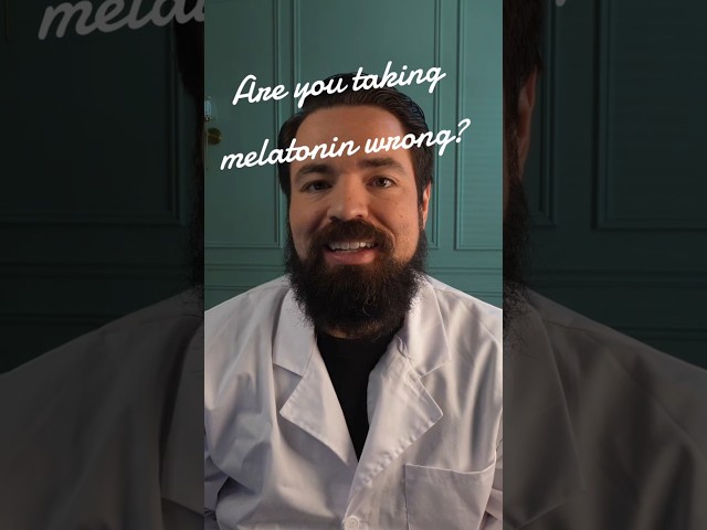 Taking Melatonin Wrong? Here’s How to Use It Correctly