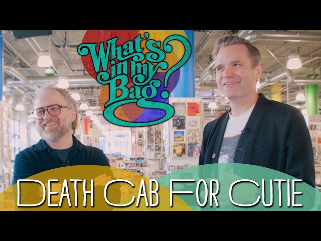 Death Cab For Cutie's "What's In My Bag?" | Amoeba Music