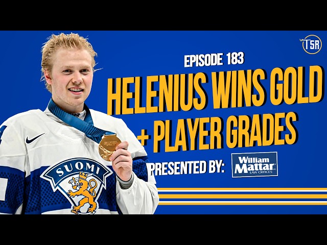 KONSTA HELENIUS GOLDEN GOAL + '25-26 Player Grades | The Sabre Report Podcast - Episode 183