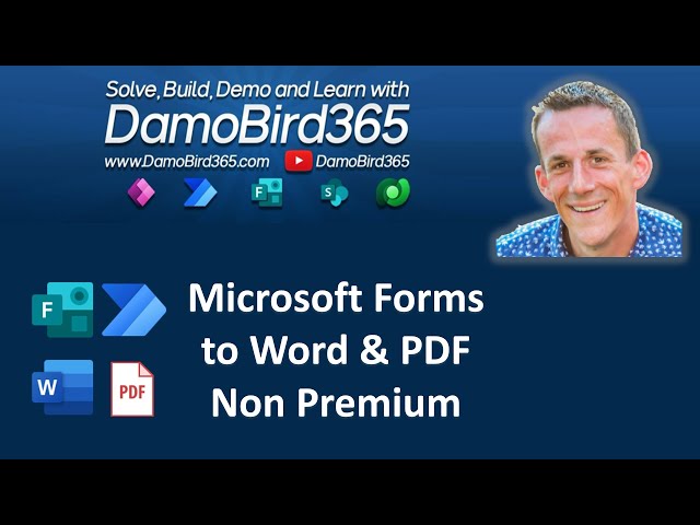 Automate PDF Certificates from Microsoft Forms Using Power Automate—No Premium Actions