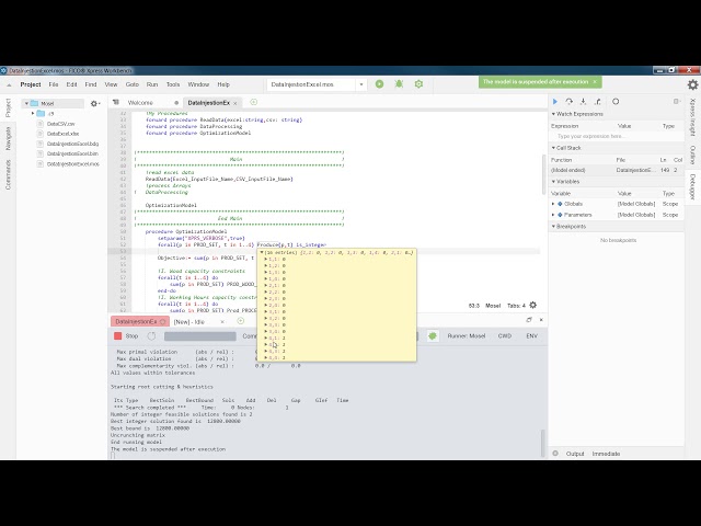 FICO® Xpress Mosel #14: Mixed Integer Programming (MIP)