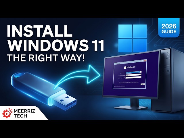 How to Install Windows 11 from USB — Complete Step-by-Step Guide (2026)
