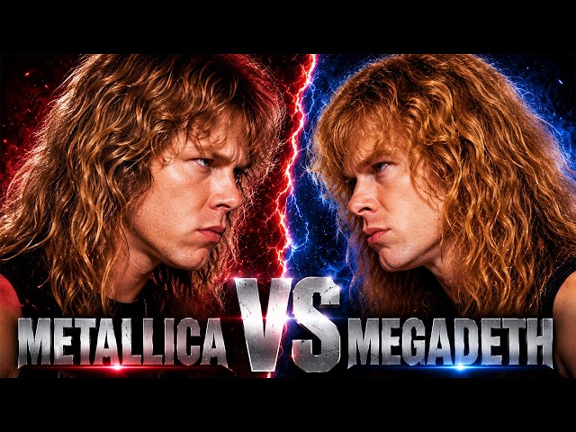 Metallica VS Megadeth - Who Really Won Thrash Metal?🎸 | Career Showdown