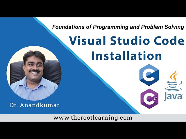 (Tamil) 31 VSCode - Installation and Setting Up Extensions for C, Java and C#
