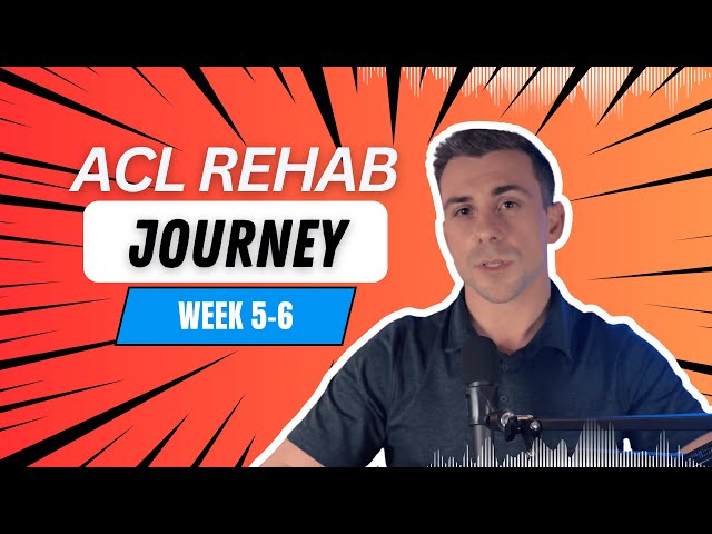 ACL Recovery Week 5-6 | Blood Flow Restriction, Quad Strength & Full Range of Motion