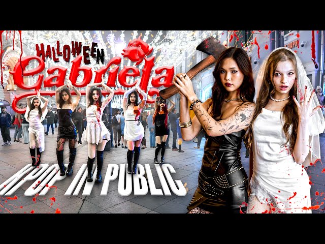 [K-POP IN PUBLIC ONE TAKE] KATSEYE (캣츠아이) "Gabriela" (Halloween ver.) | Dance cover by 3to1