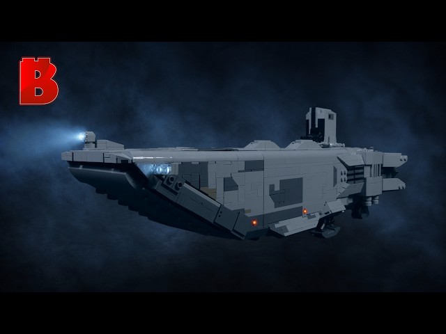 Don't underestimate this MOC! | Minifig Scale First Order Transporter