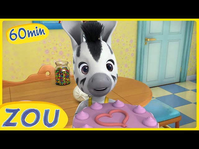 ZOU hace regalos | Compilación 1H | ZOU en español 🦓 | Dibujos animados