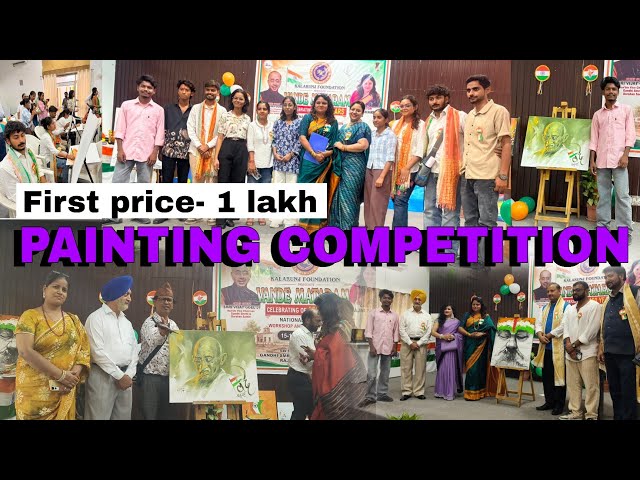 PAINTING COMPETITION NEW DELHI #drawing #art #painting #viral #tranding #sketching #sketch 