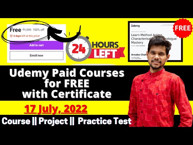 Latest UDEMY Coupon Codes | How to get UDEMY Courses for FREE in 2022 | UDEMY FREE Courses💯😱🔥