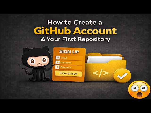 How to create github account and create your first repository