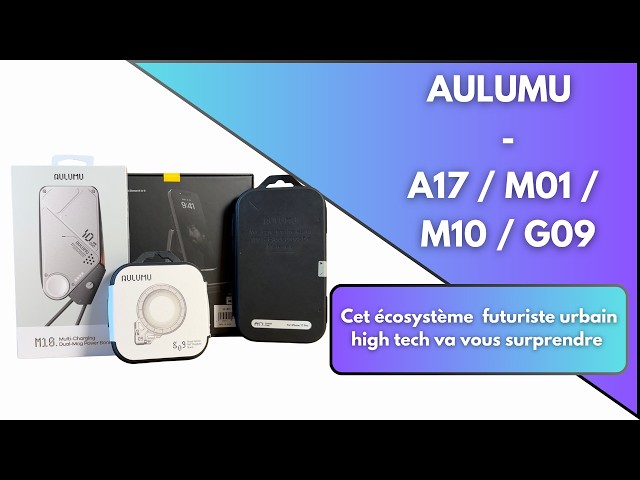 Cet écosystème Aulumu complètement futuriste urbain high-tech va complètement vous surprendre !